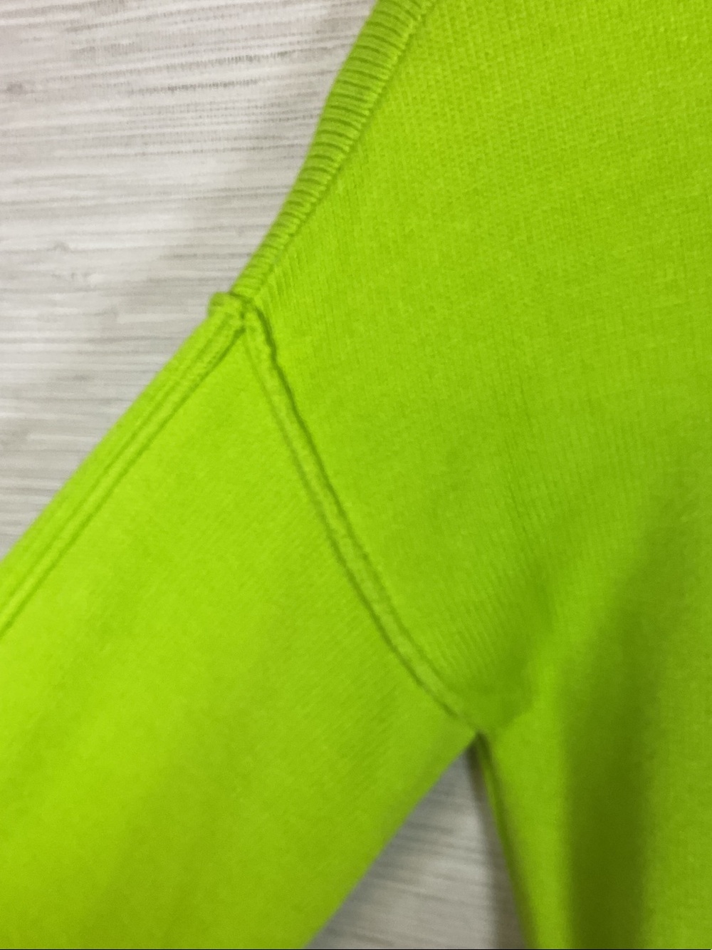 NBD Imani Fold Over Cuff Mini Dress Electric Green NWT Small Neon - Picture 8 of 10